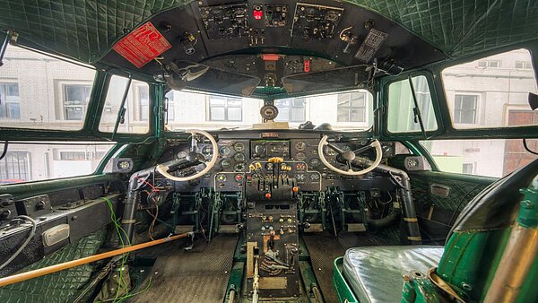 Fotoausstellung Flugzeugklassiker am THF