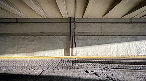 Eine der insgesamt zehn Tunnelfugen.