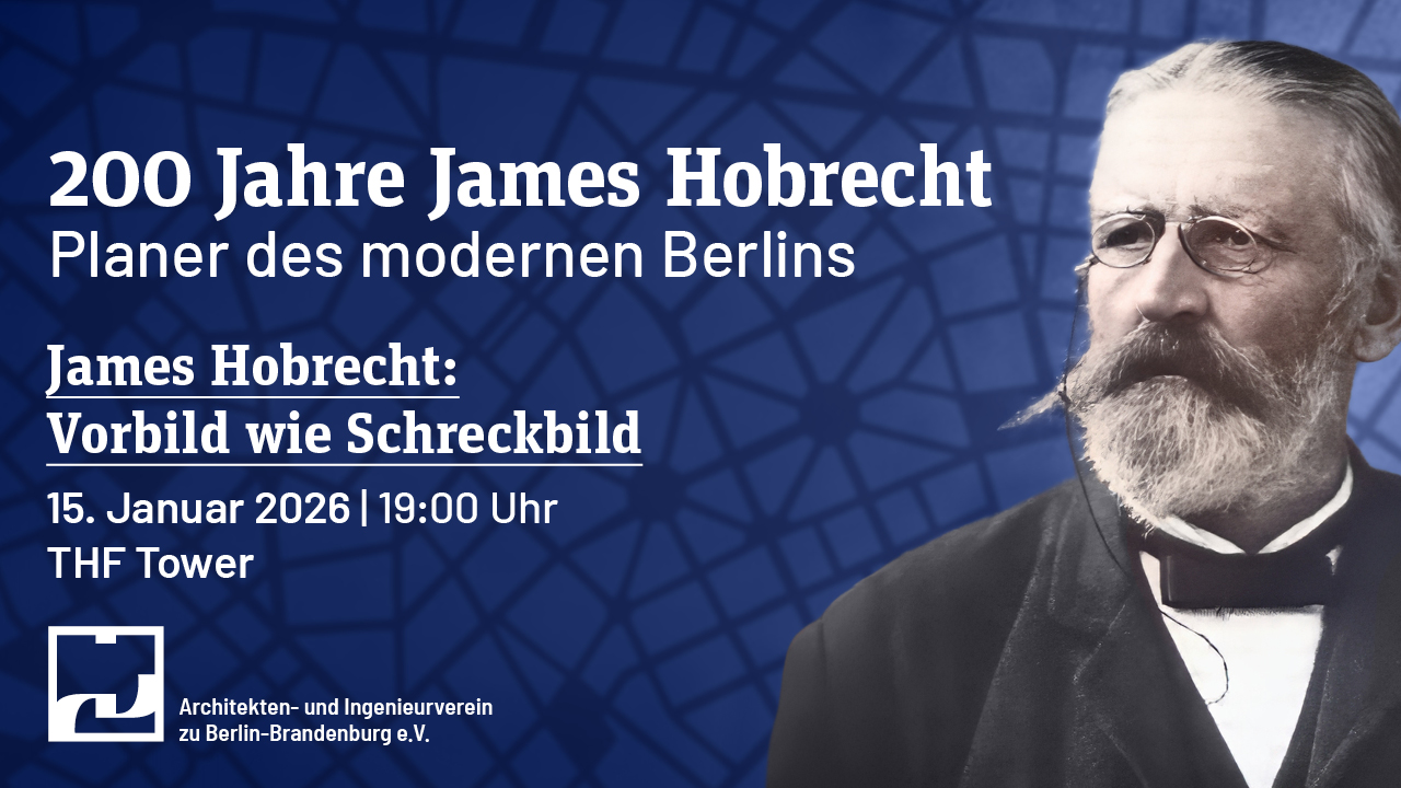 Plakat von James Hobrecht